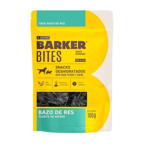 Barker Bites Bazo De Res Deshidratado 100 gr