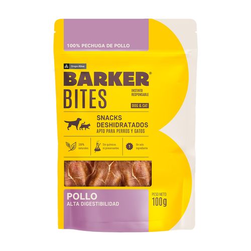 Barker Bites Pollo Deshidratado 100 gr