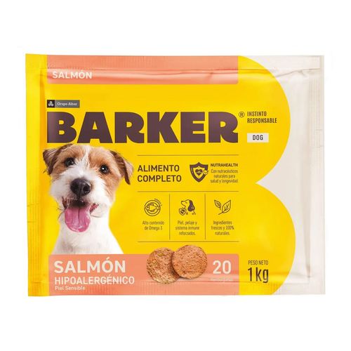 Barker Salmon 1 kg (20 Hamburguesas)