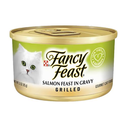 Fancy Feast In Gravy Grilled Salmón