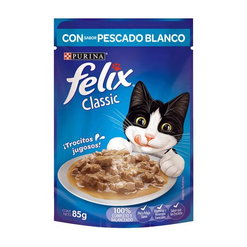 Felix Classic Con Pescado Blanco 85 gr