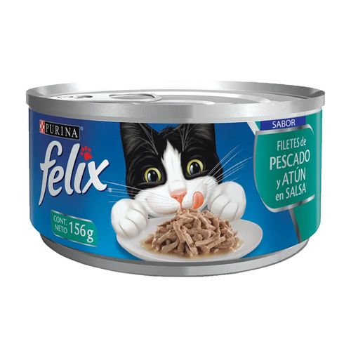 Felix Filetes de Pescado y Atún en Salsa 156 gr