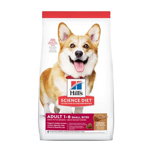 Hill's Science Diet Canine Adult Small Bites Cordero y Arroz 2 kg