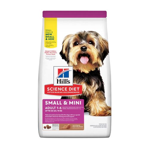 Hill's Science Diet Canine Adult Small & Mini Cordero y Arroz 2 kg