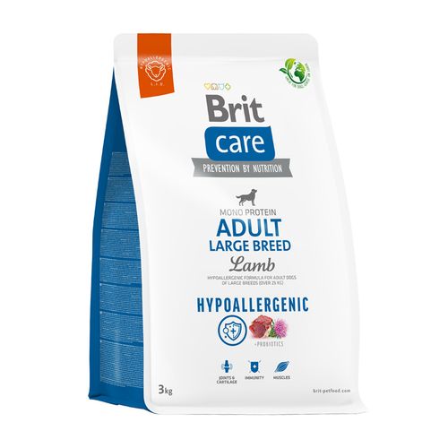 Brit Care Dog Hypoallergenic Adult Large Breed Lamb 3 kg