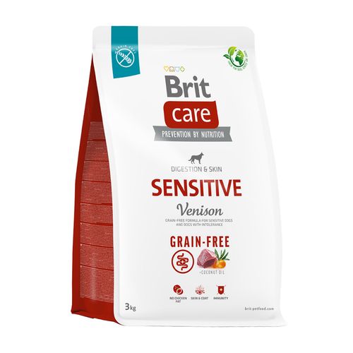 Brit Care Dog grain-Free Sensitive Venison 3 kg