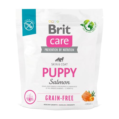 Brit Care Dog Grain-Free Puppy Salmon 1 kg