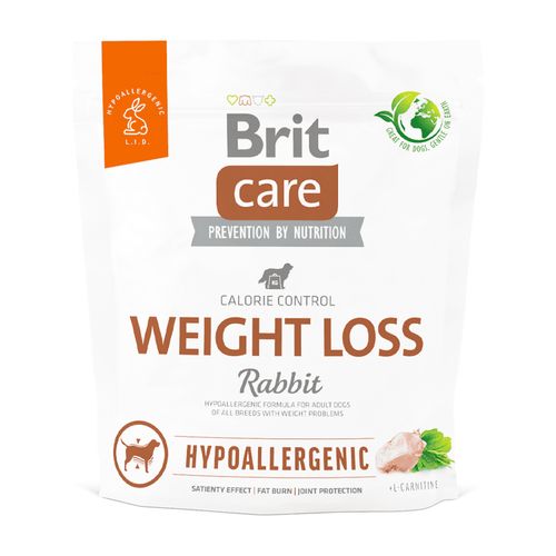 Brit Care Dog Hypoallergenic Weight Loss Rabbit 1 kg