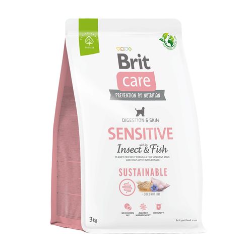 Brit Care Dog Sustainable Sensitive Insect & Fish 3 kg