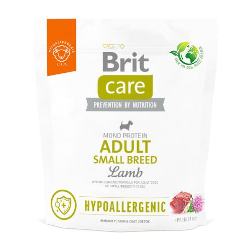 Brit Care Dog Hypoallergenic Adult Small Breed Lamb 1 kg