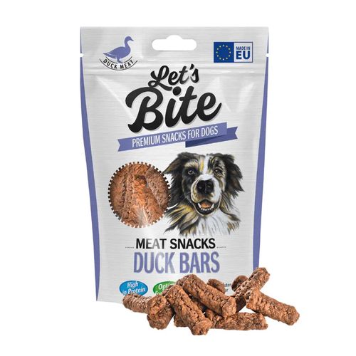 Brit Let's Bite Snacks Duck Bars 80 gr