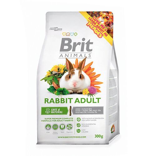 Brit Animals Rabbit Adult 300 gr