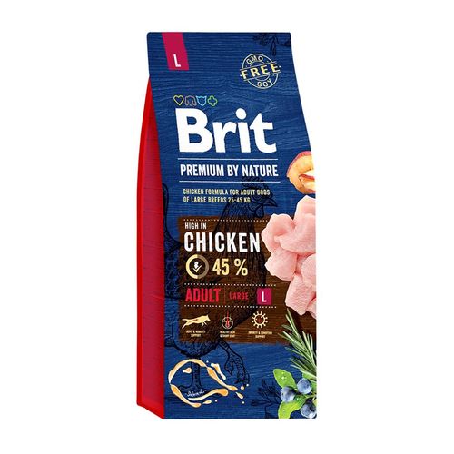 Brit Premium By Nature Adult Large Chicken 15 kg