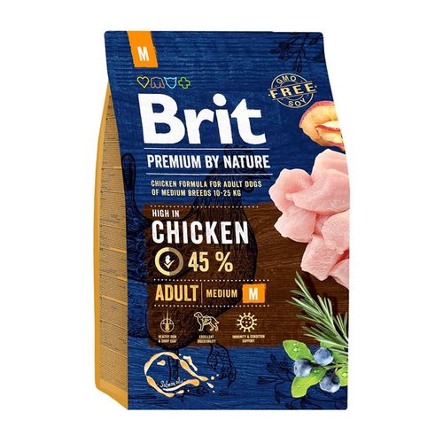 Brit Premium By Nature Adult Medium Chicken 3 kg