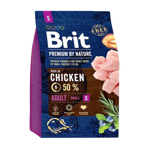 Brit Premium By Nature Adult Small Chicken 3 kg