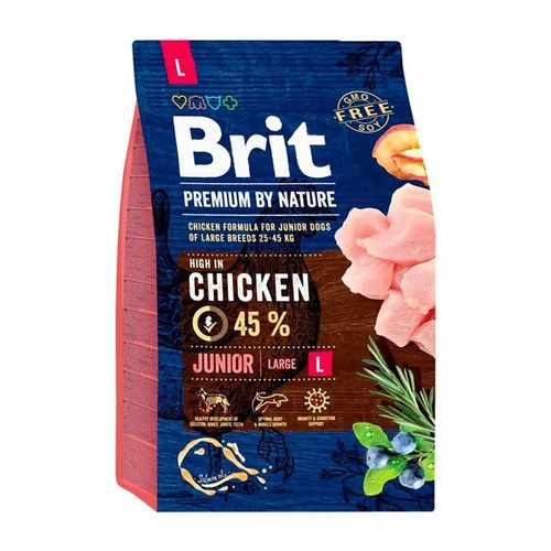 Brit Premium by Nature Junior Large Chicken 3 kg