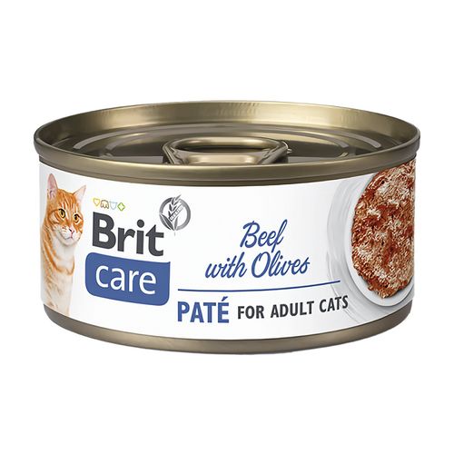 Brit Care Beef Pate With Olives 70 gr