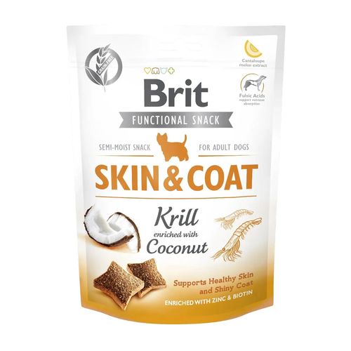 Brit Care Dog Functional Snack Skin & Coat Krill 150 gr