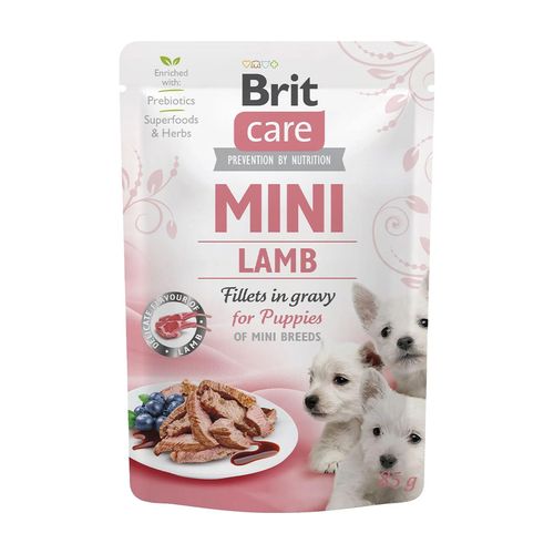 Brit Care Mini Puppy Lamb Fillets In gravy 85 gr