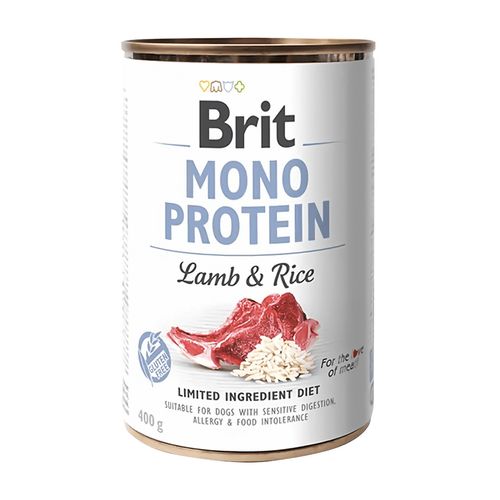 Brit Mono Protein Lamb & Rice 400 gr