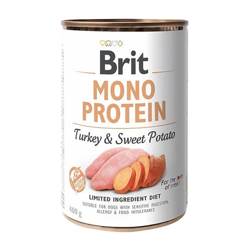 Brit Mono Protein Turkey & Sweet Potato 400 gr