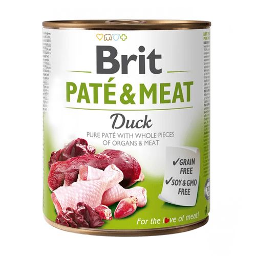 Brit Pate & Meat Duck 800 gr
