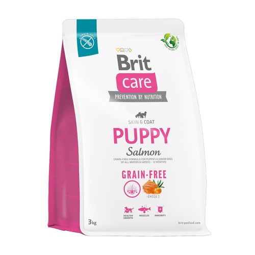 Brit Care Dog grain-Free Puppy Salmon 3 kg