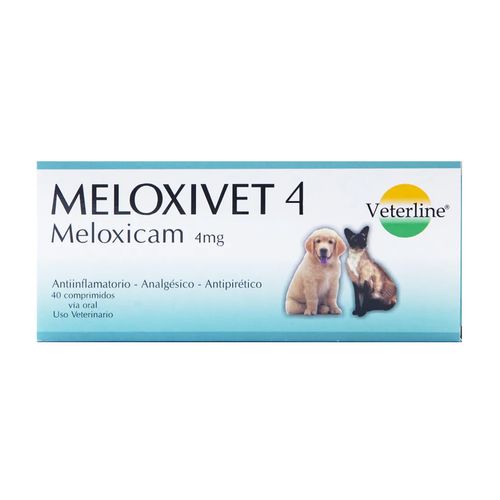 Meloxivet 4 mg Caja X40 Tabletas