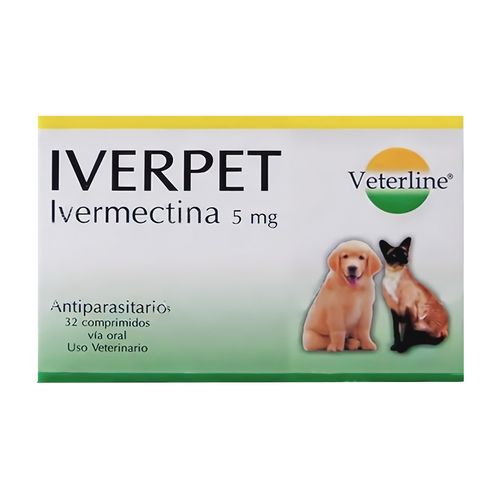 Iverpet 5 mg Caja X32 Tabletas