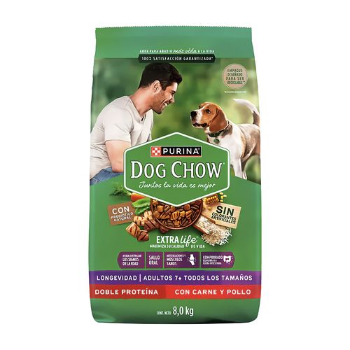 Dog Chow Longevidad 8 kg