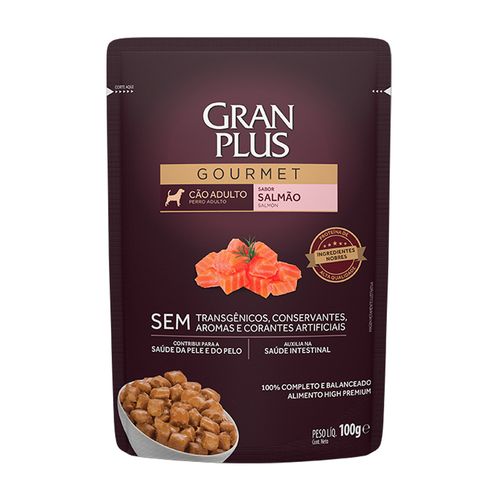 Gran Plus Gourmet Adulto Sabor Salmón 100 gr