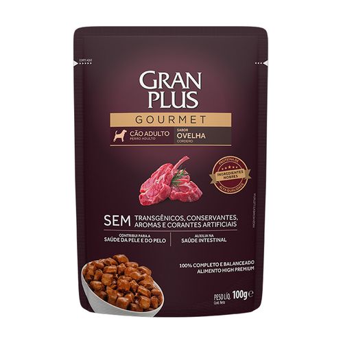 Gran Plus Gourmet Adulto Sabor Cordero 100 gr