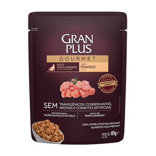 Gran Plus Gourmet Gato Tracto Urinario Sabor Pollo 85 gr