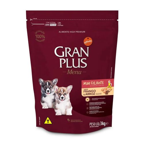 Gran Plus Adulto Light Raza Mediana y Grande Pollo y Arroz 3 kg