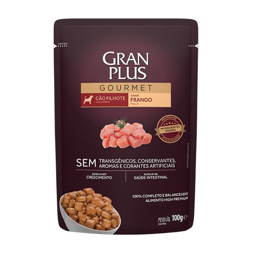 Gran Plus Cachorro Sabor Pollo 100 gr