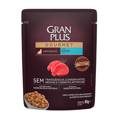 Gran Plus Gourmet Gato Sabor Atún 85 gr