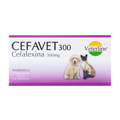 Cefavet 300 mg Caja X32 Tabletas