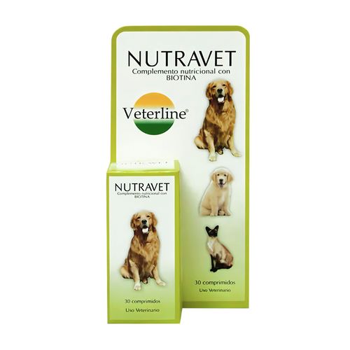 Nutravet Biotina X30 Tabletas