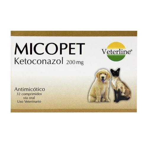 Micopet 200 mg Caja X32 Tabletas