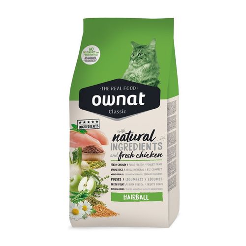 Ownat Classic Hairball Adult Cat 1.5 kg