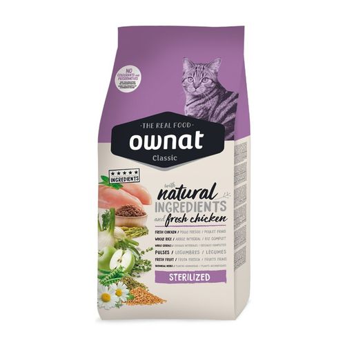 Ownat Classic Sterilized Adult Cat 1.5 kg