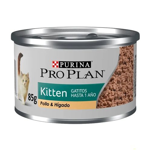 Pro Plan Gato Kitten Pollo e Hígado 85 gr