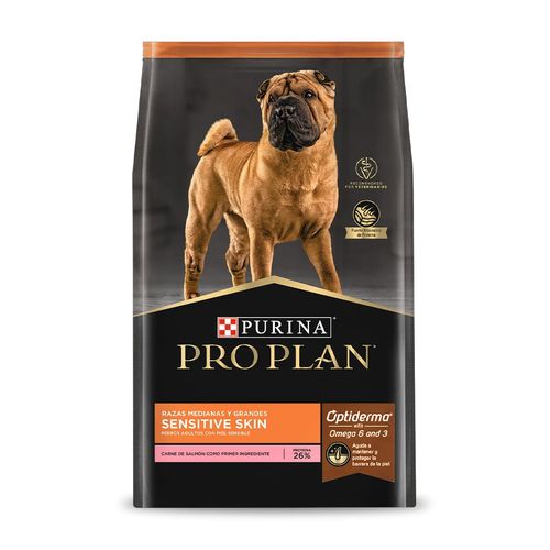 Pro Plan Sensitive Skin Raza Mediana y Grande 3 kg