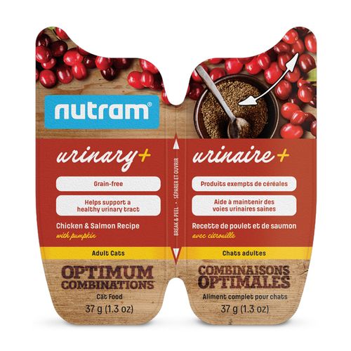 Nutram Urinary + Cat Chicken & Salmon Recipe with Pumpkin 74 gr