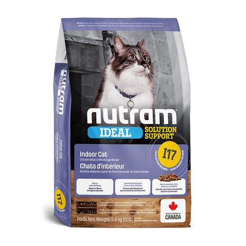 Nutram I17 Indoor Cat 5.4 kg