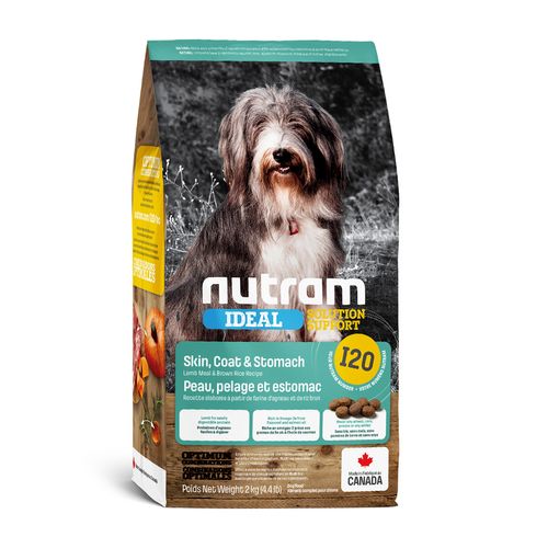 Nutram I20 Sensitive Skin, Coat & Stomach Lamb 2 kg