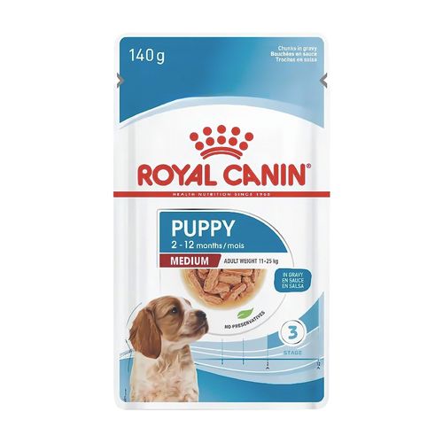 Royal Canin Medium Puppy Gravy 140 gr