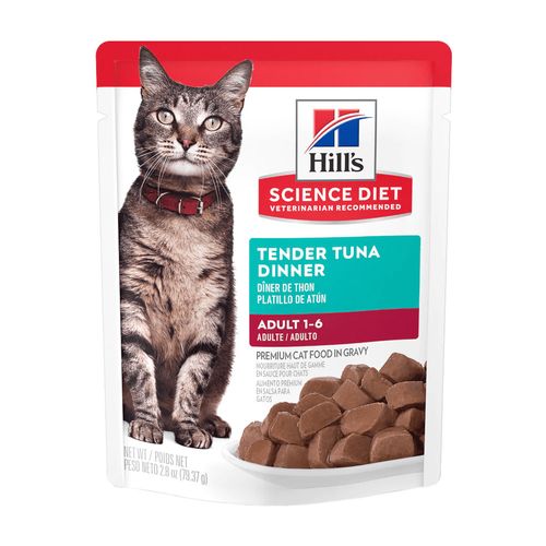 Hill's Science Diet Adult Tender Tuna Dinner 79.37 gr