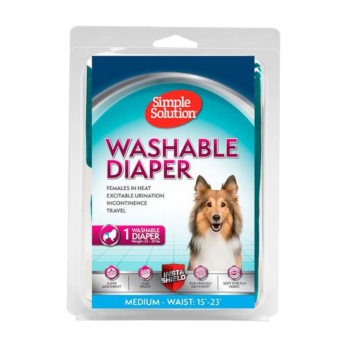 Simple Solution Washable Diaper Cover Ups Pañal Lavable - Medium