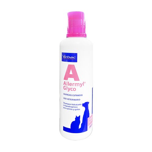 Virbac Allermyl Glyco Shampoo Hidratante e Hipoalergénico 250 ml